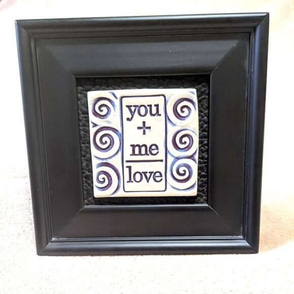 Artisan-Made Ceramic Framed Tile - from Pike Place Market - Picture 1 of 5